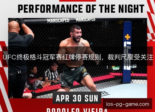 UFC终极格斗冠军赛红牌停赛规则，裁判尺度受关注